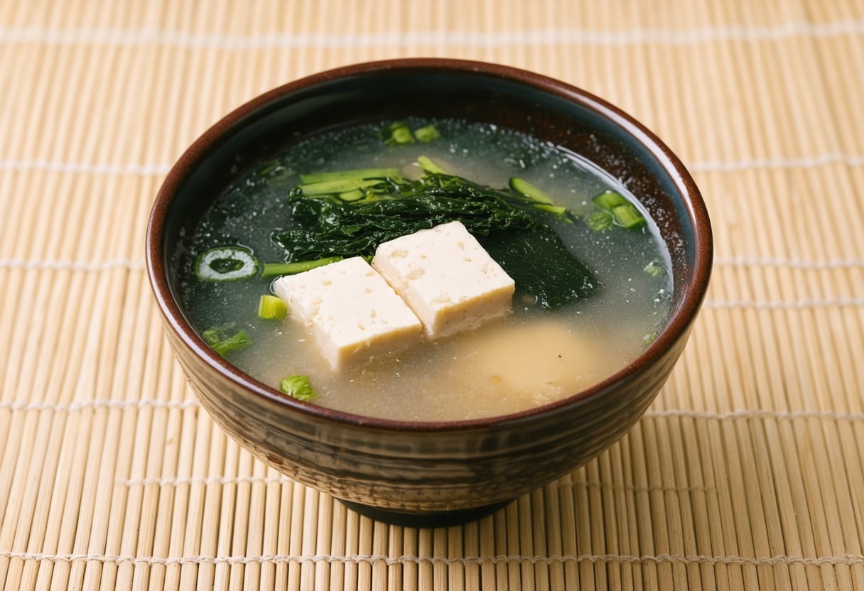 Daily Miso Soup with Tofu and Wakame